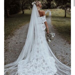 Grace Loves Lace Henri Veil 280cm Ivory
